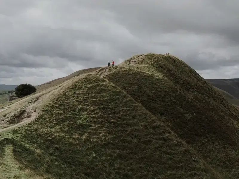 Runner Digging Deep Dig Deep 50 Mile Ultra Marathon | Peak District Ultra Marathon | GB ...