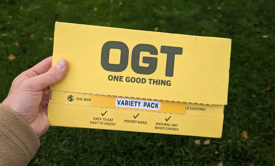 One Good Thing Wrapper Free Oat Bar Review