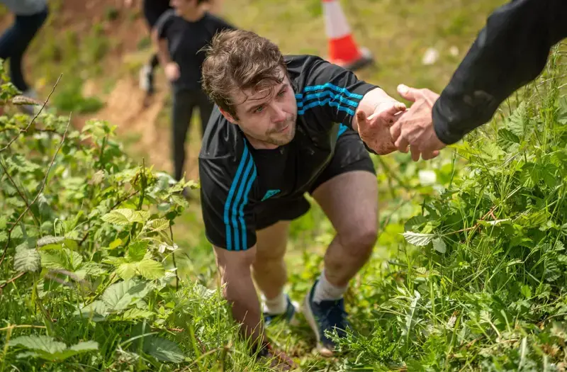 Lincolnshire wolds obstacle race